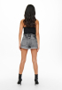 Cuba Paperbag Denim Shorts