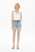 Cuba Paperbag Denim Short