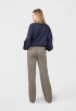 Trouser Check Jacquard Broek