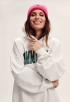 Collegiate Logo Hoodie Jurk