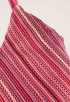 Chrissy Stripe Crochet Jurk