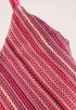 Chrissy Stripe Crochet Jurk