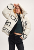 Bold Disrupted Logo Puffer Jas