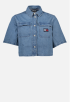 Badge Ss Denim Shirt