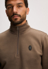 Logo halfzip Sweater
