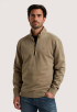 Sweatshirt Met Halve Rits