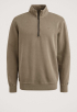 Sweatshirt Met Halve Rits