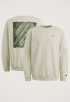 Sweatshirt Met Twillstructuur