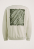 Sweatshirt Met Twillstructuur