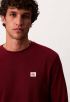 Waffle badge crew tee