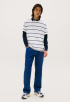 Textured Stripe T-shirt
