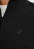 Half Zip Collar Cotton Stretch Trui