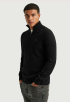 Half Zip Collar Cotton Stretch Trui