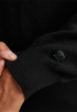 Half Zip Collar Cotton Stretch Trui