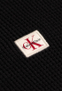 Cotton waffle crew knit