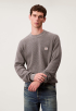Cotton Waffle Crew Knit