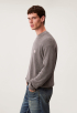 Cotton Waffle Crew Knit
