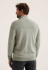 Half Zip Collar Cotton Mouline
