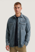 Denim Shirt Met Badges