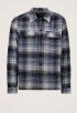 Woolblend Check Overshirt