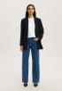 Hoog Getailleerde Wide Leg Jeans
