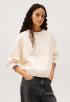 Raglan Script Sweater