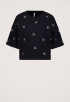 3S5201-30656C6 Embellished Sweatshirt 3/4