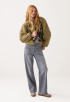 Jacquard Bomber Jacket  