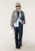 Bente Leopard Jacquard Jacket