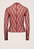 Noe Lace High Neck Top