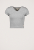 A-woven Label T-shirt