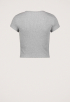 A-woven Label T-shirt