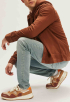 Riser Slim Fit Jeans