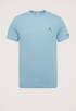 R-neck Co Slub T-shirt