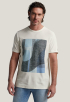 R-neck Regular Fit Co Twill T-shirt