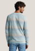 Crew Neck Slub Stripe Trui