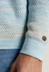 Crew Neck Slub Stripe Trui
