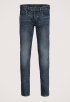 Riser Slim Structure Jeans