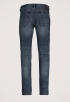 Riser Slim Structure Jeans