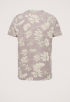 R-neck Co Twill T-shirt