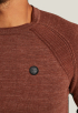 Heather Plated Crewneck Trui