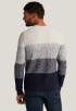 Casual Stripe Crewneck Trui