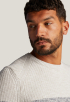 Casual Stripe Crewneck Trui