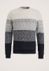 Casual Stripe Crewneck Trui