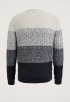Casual Stripe Crewneck Trui