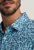 Print On Poplin Overhemd