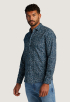 Print On Poplin Stretch Overhemd