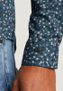 Print On Poplin Stretch Overhemd