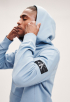 Monologo Sleeve Badge Hoodie