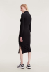 Shiny Rib Jurk